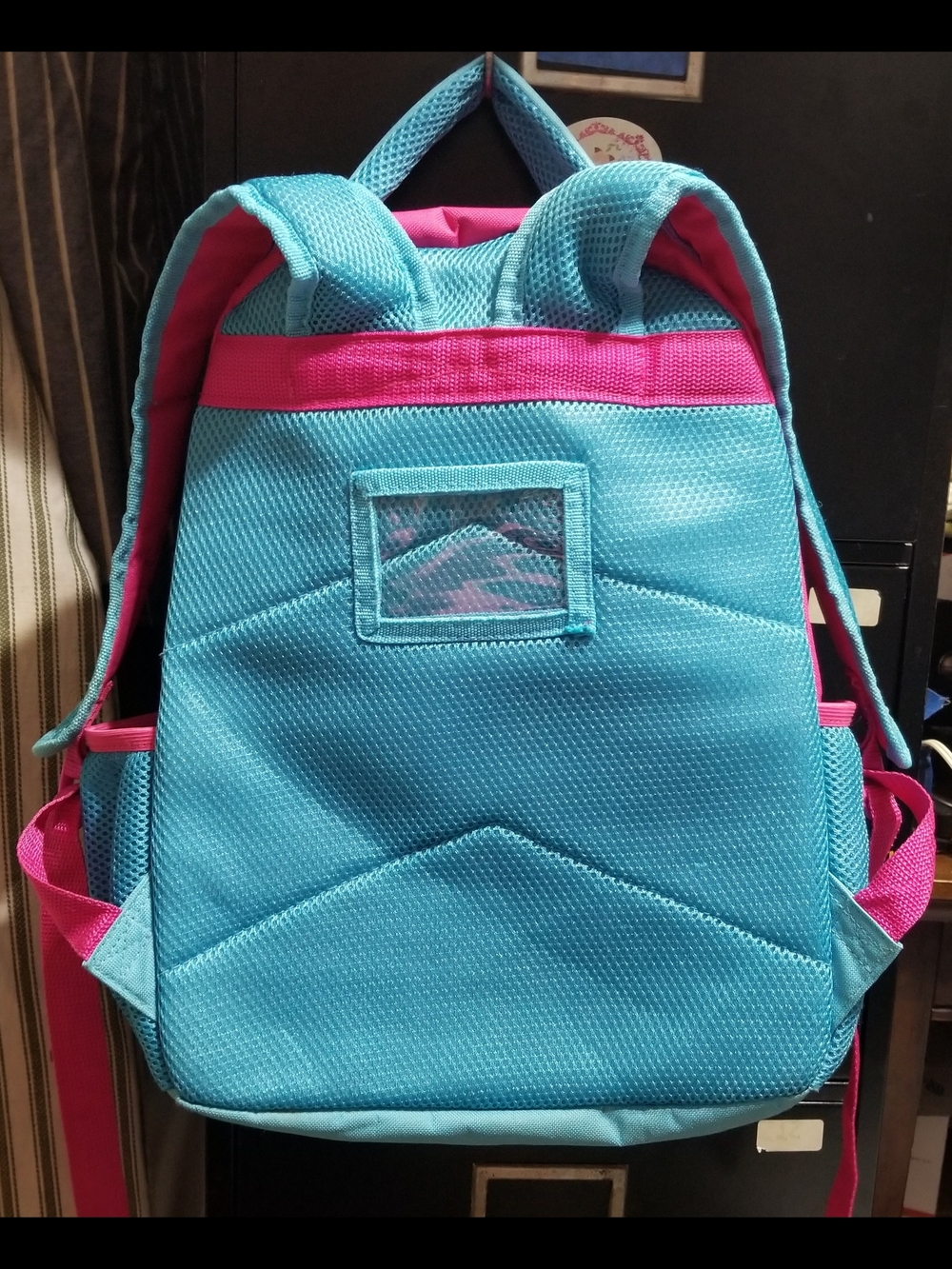Shopkins Kids' One Size Pink, Teal, & Rainbow Backpack With A Character Print - Picture 7 of 16